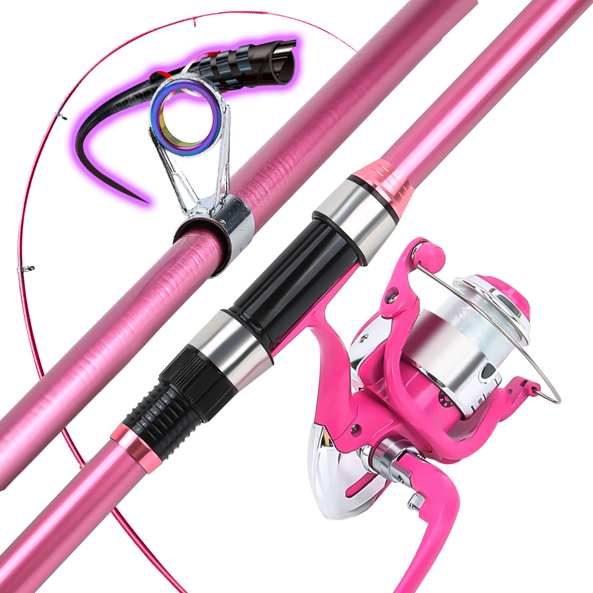 Набор для рыбалки: телескопиче – обзор и цена Fishing Rod Spinning